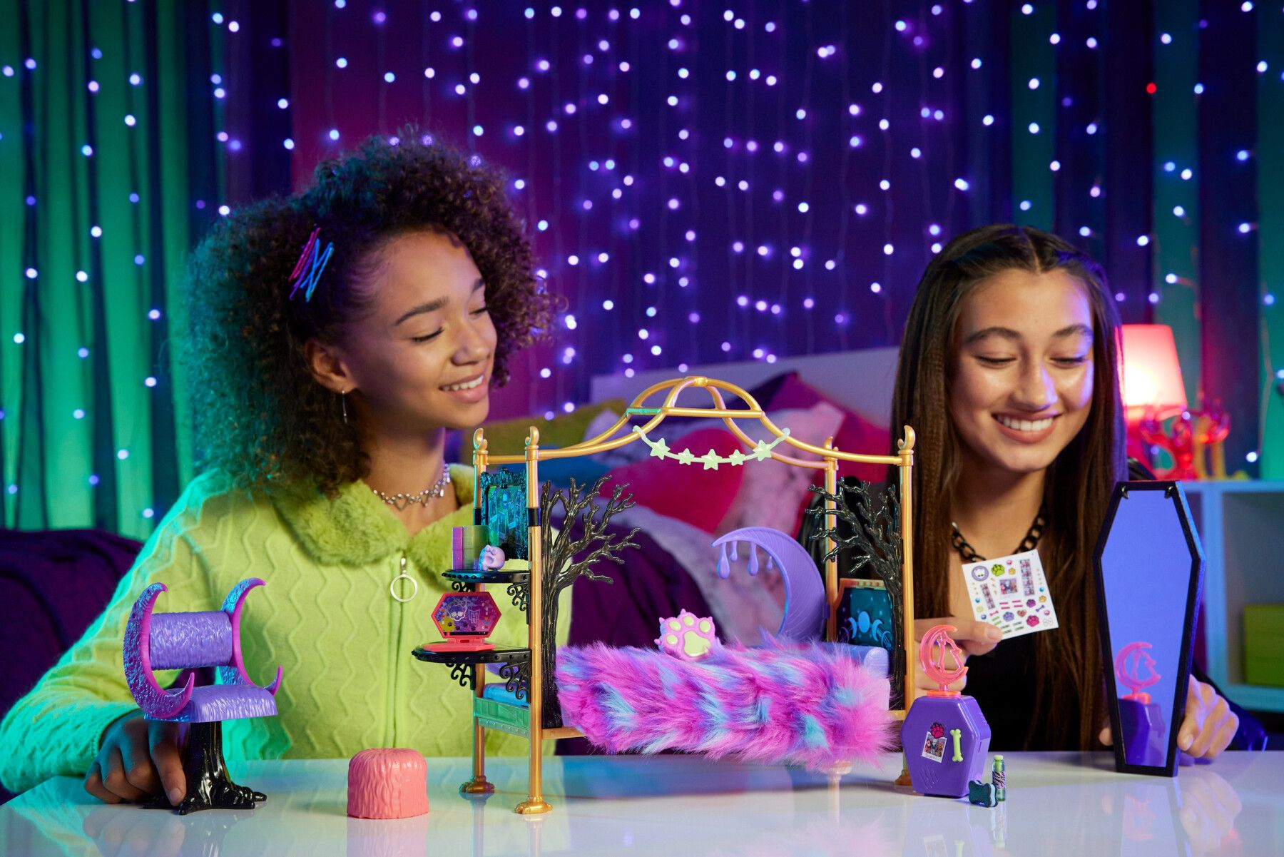 Monster high™ playset camera da letto di clawdeen wolf™ - Monster High