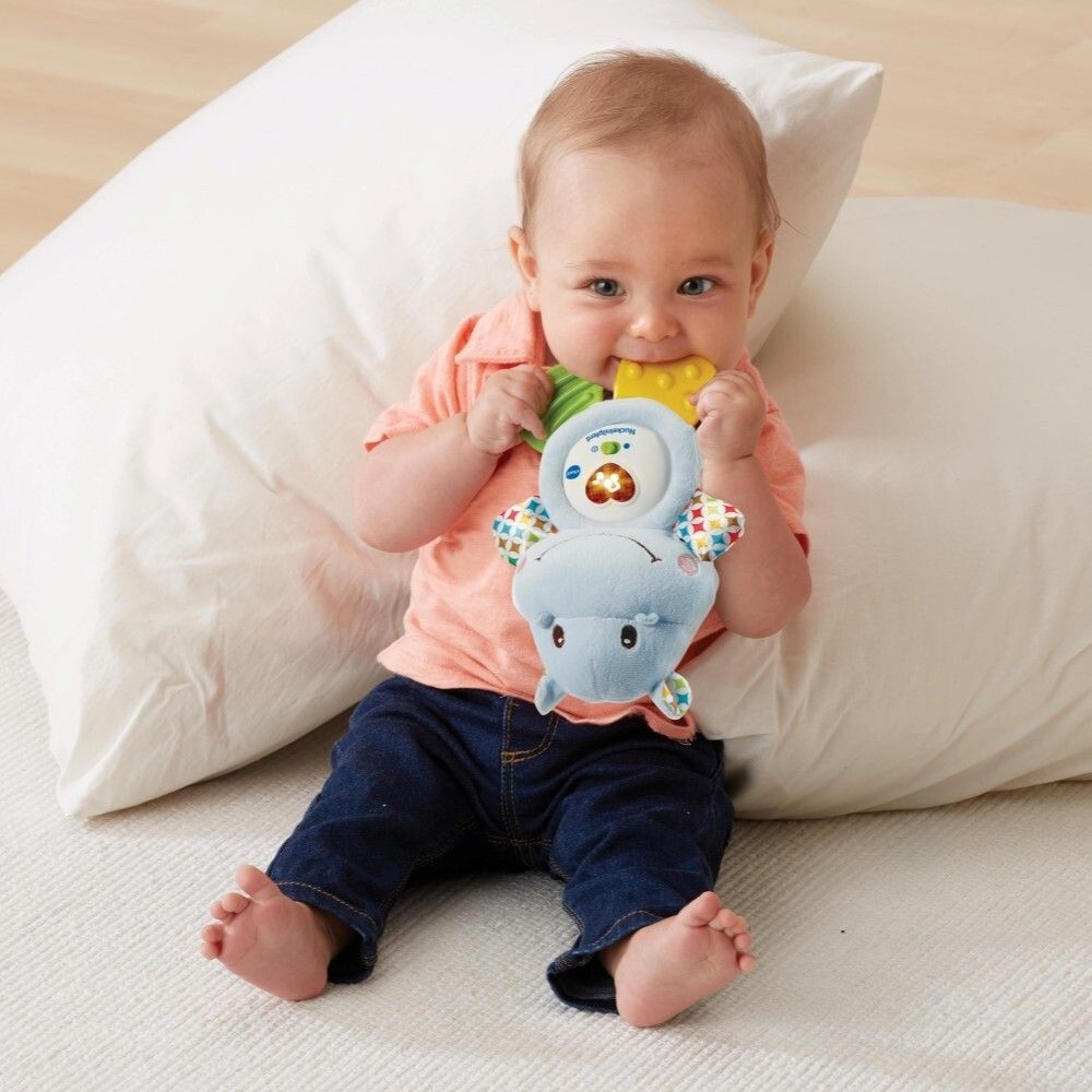 Vtech - ippo, sonaglino massaggia gengive. un sonaglino musicale che allevia il momento della dentizione del bambino! - VTECH