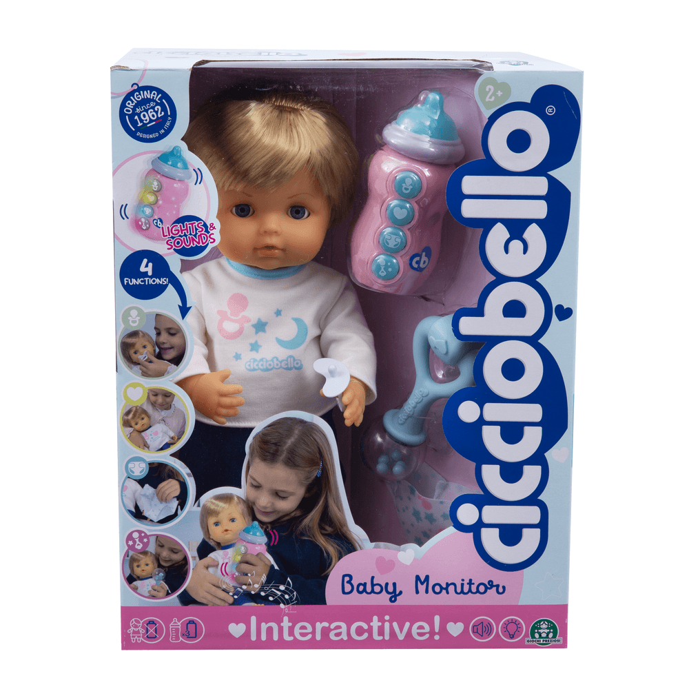 Giochi preziosi - cicciobello - baby monitor  - bambola da 30cm - GIOCHI PREZIOSI, Cicciobello