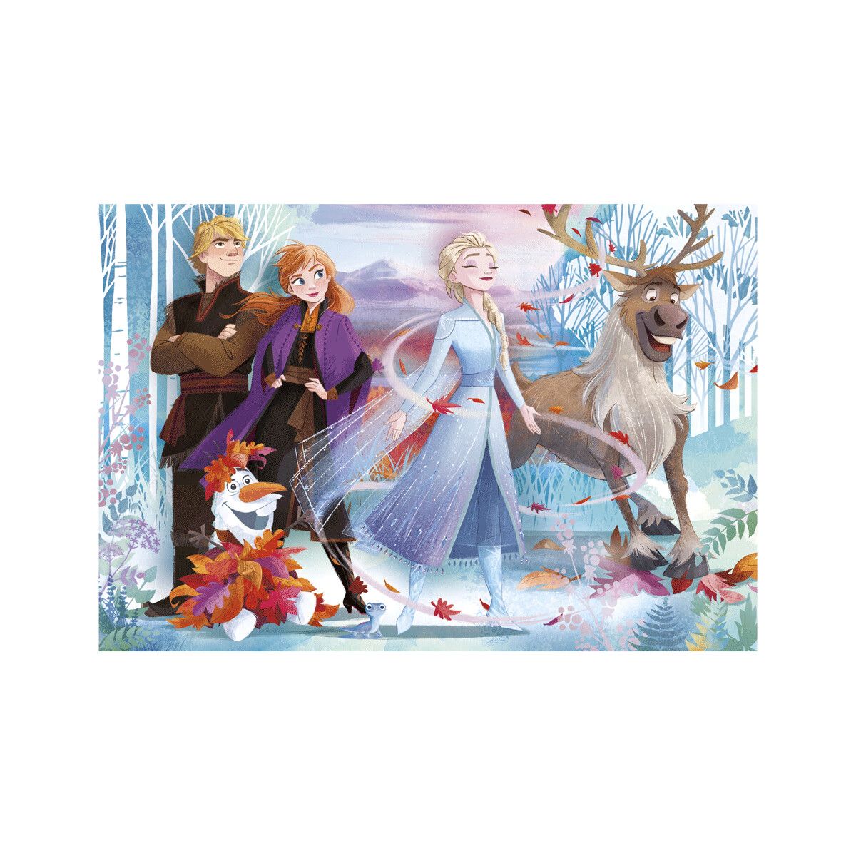Clementoni - 28513 - puzzle 24 maxi 2 frozen 2 62x42 cm - CLEMENTONI, DISNEY PRINCESS