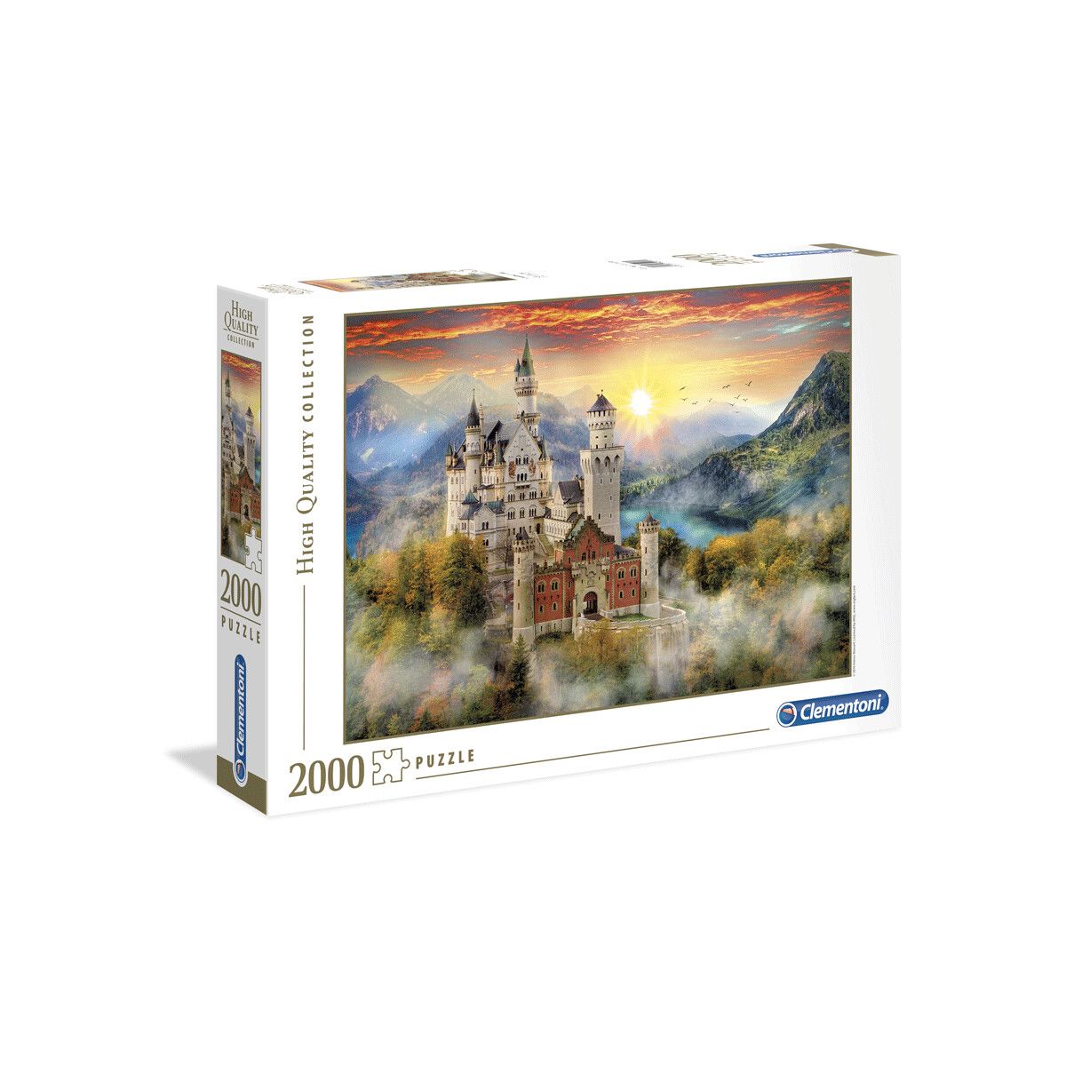 Clementoni - 32559 - puzzle 2000 hqc neuschwastein 97 x 67 cm - CLEMENTONI