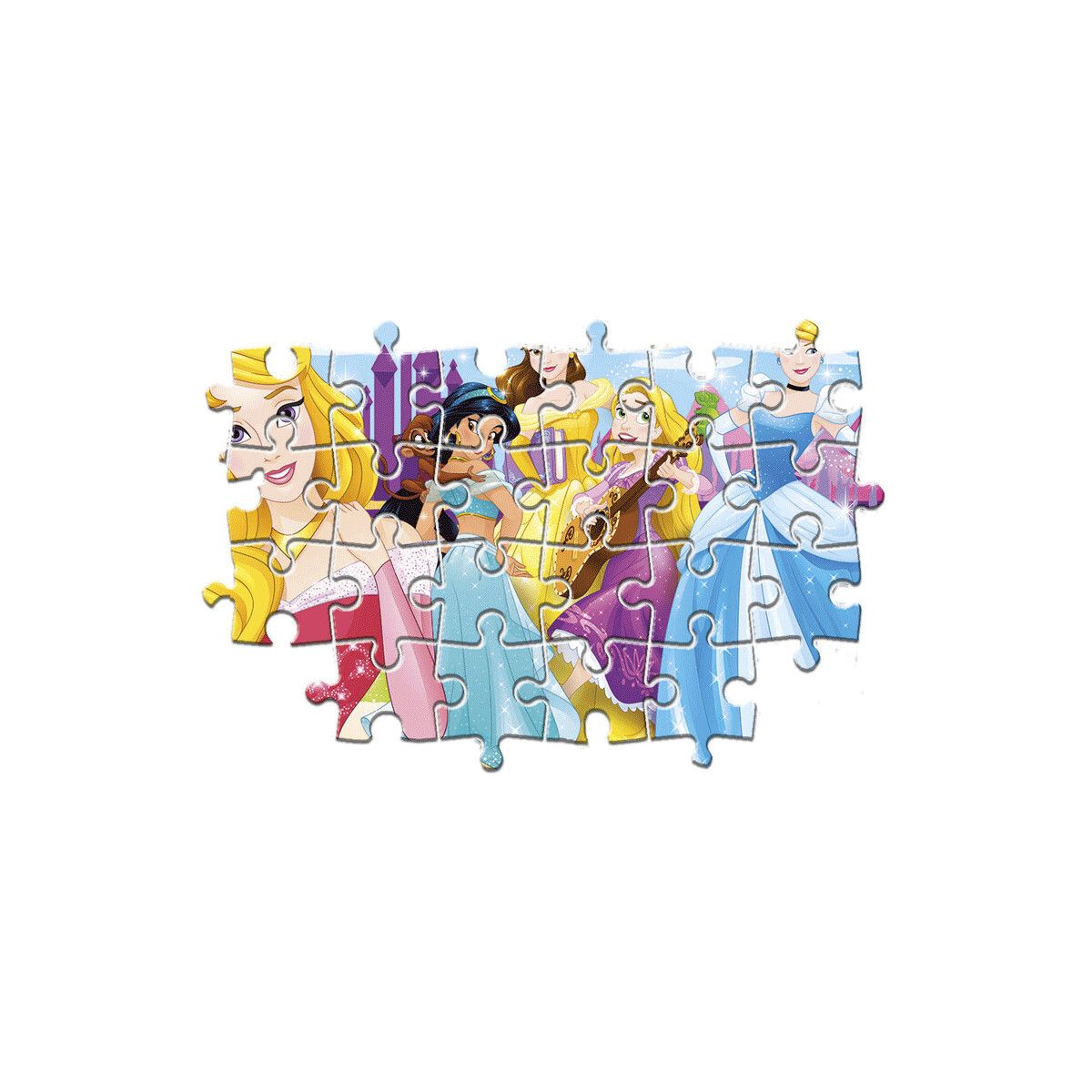Clementoni - 23714 - puzzle 104 maxi princess 62x42 cm - CLEMENTONI, DISNEY PRINCESS
