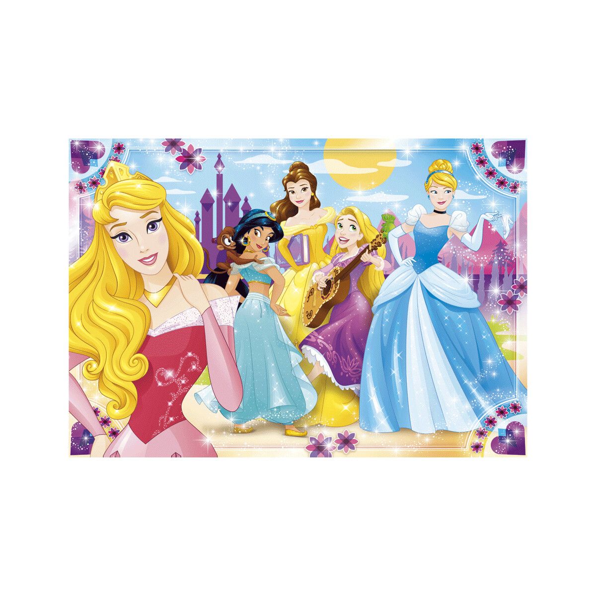 Clementoni - 23714 - puzzle 104 maxi princess 62x42 cm - CLEMENTONI, DISNEY PRINCESS
