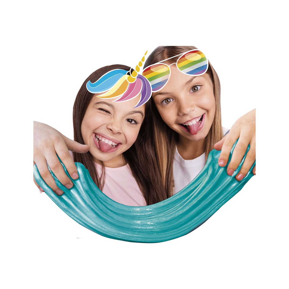 Clementoni - 19355 - slime super colorati - laboratorio scientifico - CLEMENTONI, Scienza e Gioco