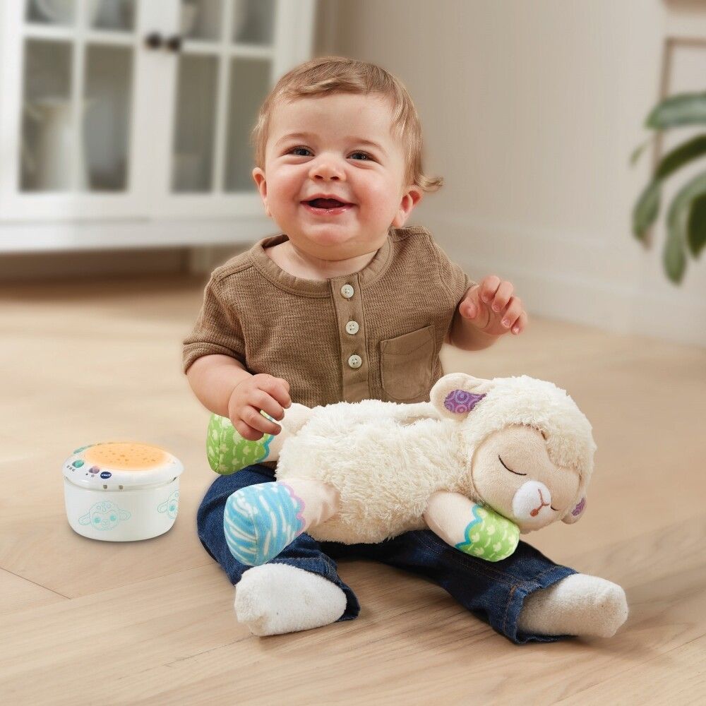 Vtech - luce, ninna nanna parlante 3 in 1, un’adorabile pecorella per illuminare le notti del tuo bambino - VTECH
