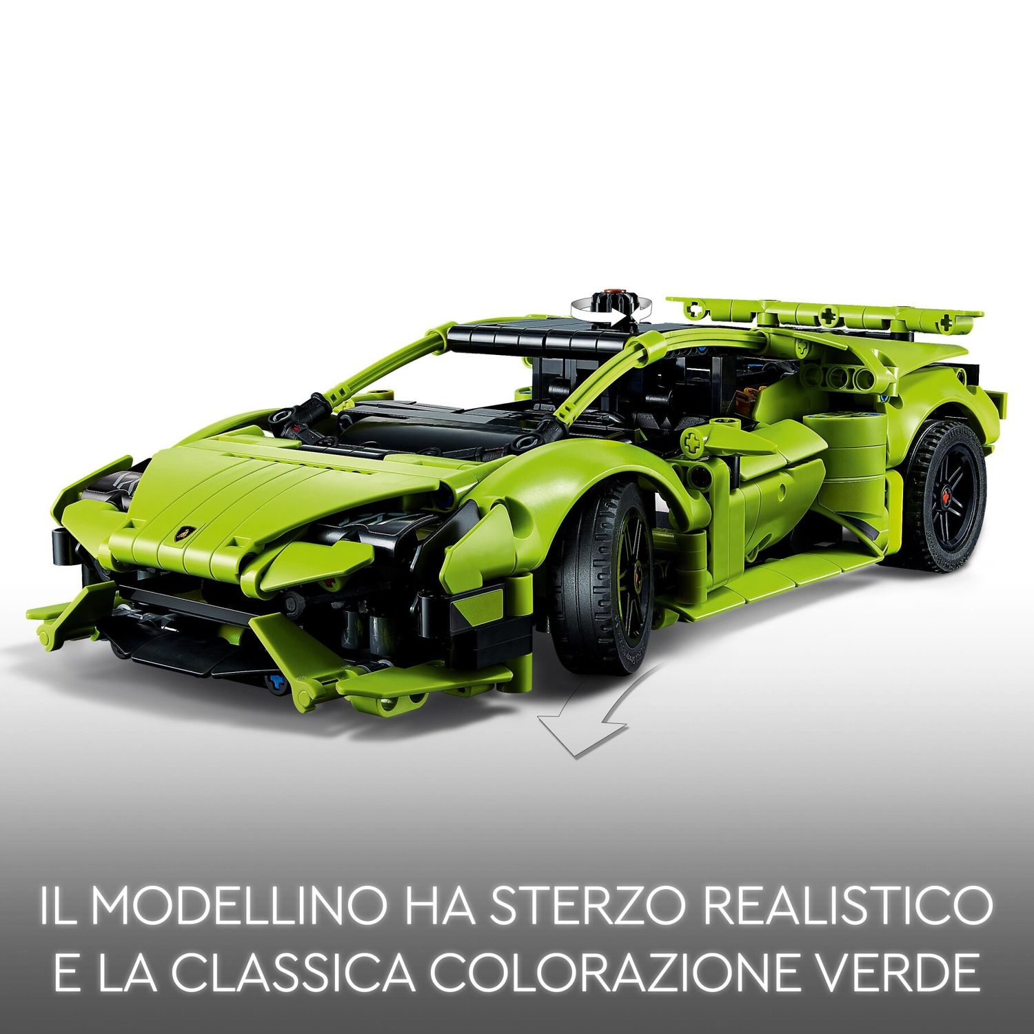 Lego technic 42161 lamborghini huracán tecnica, modellino di auto da costruire, macchina giocattolo per bambini - LEGO TECHNIC, Lego