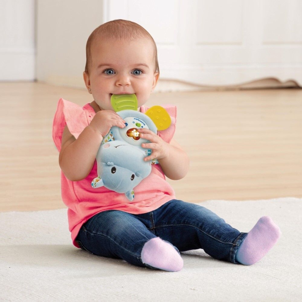 Vtech - ippo, sonaglino massaggia gengive. un sonaglino musicale che allevia il momento della dentizione del bambino! - VTECH