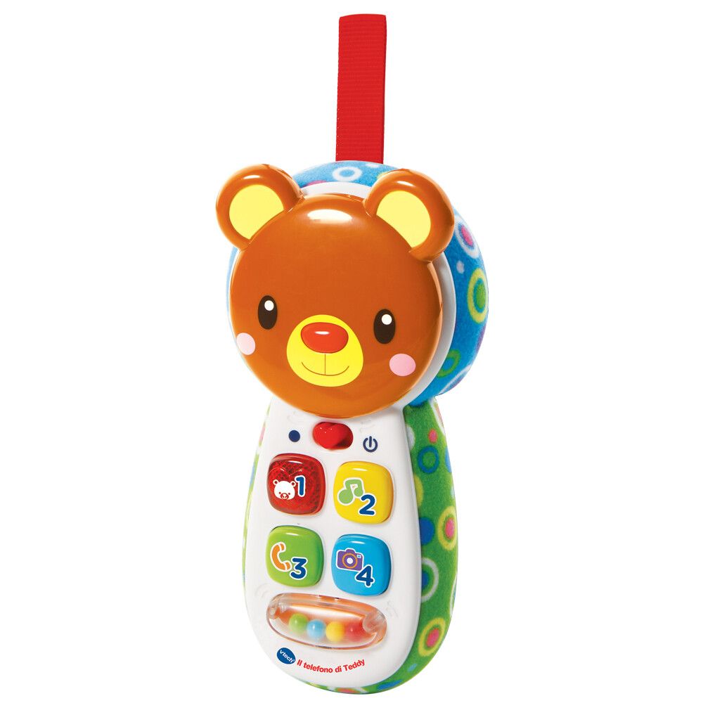 Vtech - il telefono di teddy, baby telefono interattivo per i più piccoli - VTECH