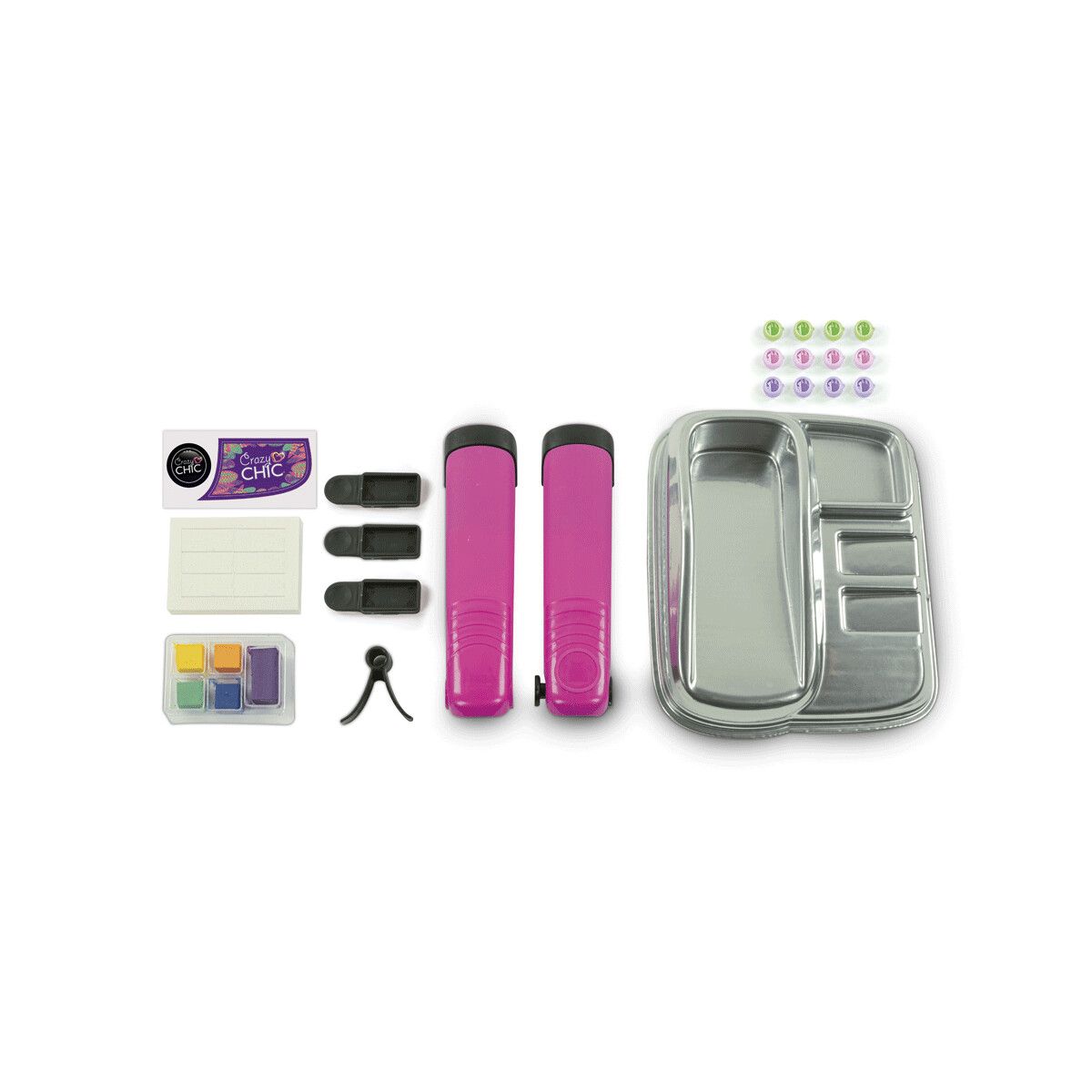 Clementoni - 18750 - crazy chic trendy hairstyle colora capelli - CLEMENTONI, CRAZY CHIC