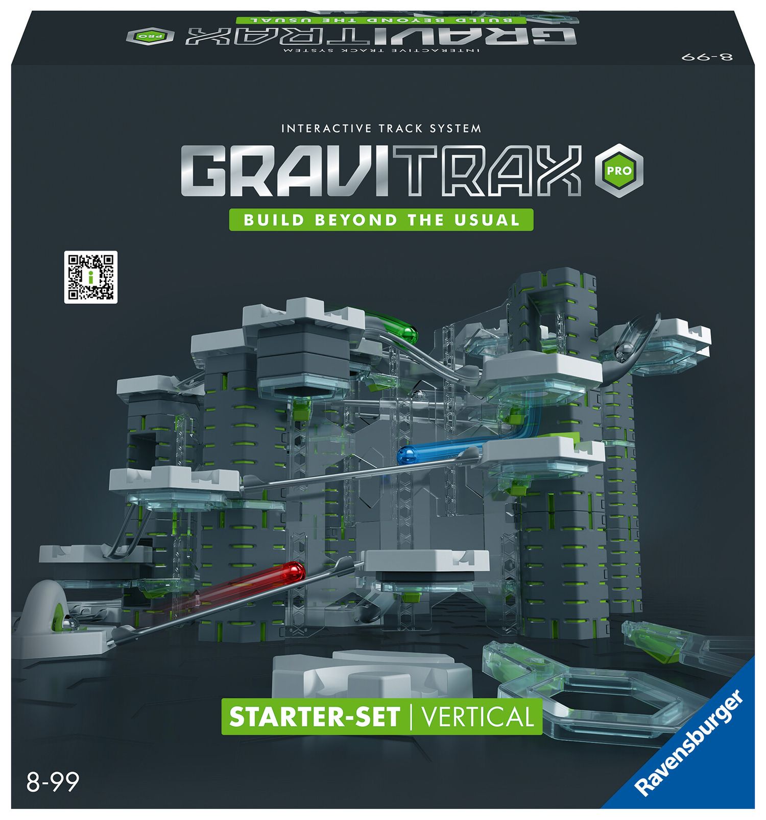 Ravensburger gravitrax starter set pro, gioco innovativo ed educativo stem, 8+ anni - GRAVITRAX, RAVENSBURGER