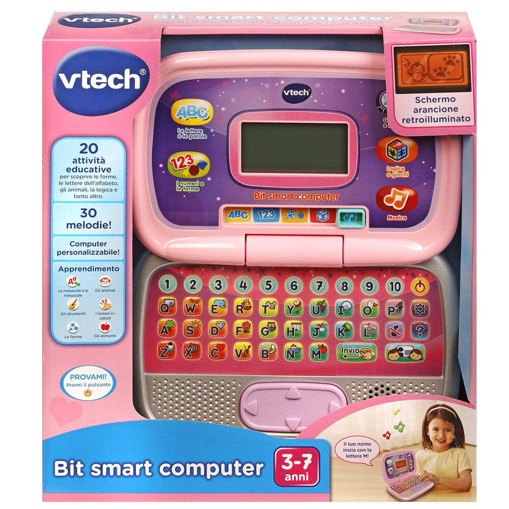 Vtech - bit smart computer - il primo computer interattivo parlante e musicale per bambini - VTECH