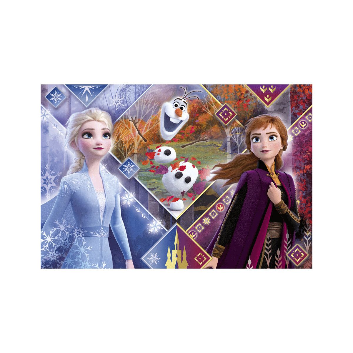 Clementoni - 23739 - puzzle 104 maxi frozen 2 - 62x42 cm - CLEMENTONI, DISNEY PRINCESS