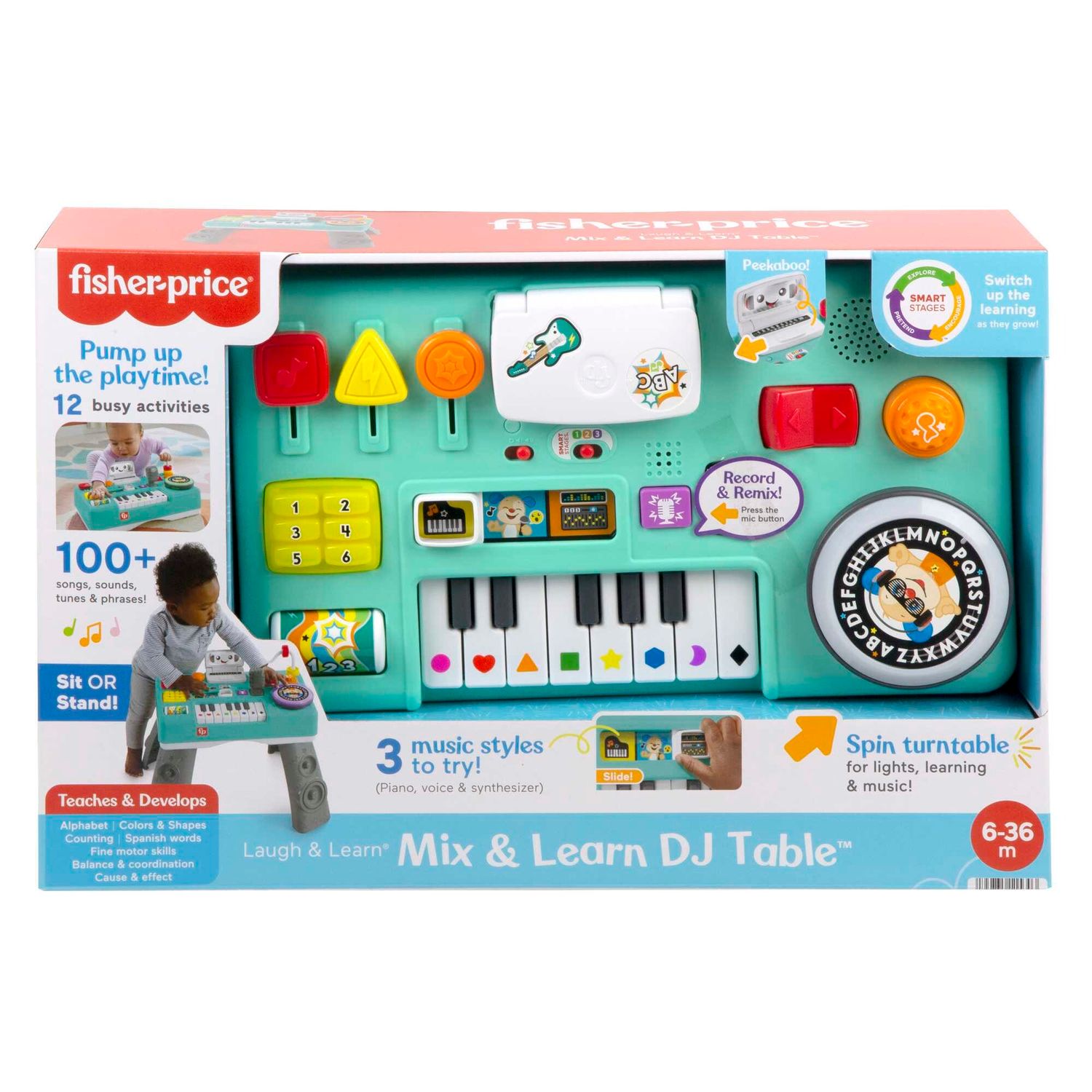 Fisher-price® ridi e impara® consolle per dj™ gioca e impara - FISHER-PRICE