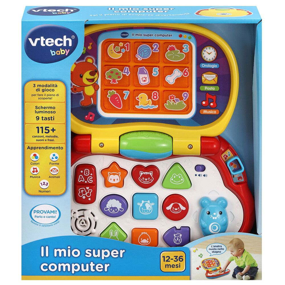 Vtech - il mio super computer, un computer super luminoso per imitare i grandi! - VTECH