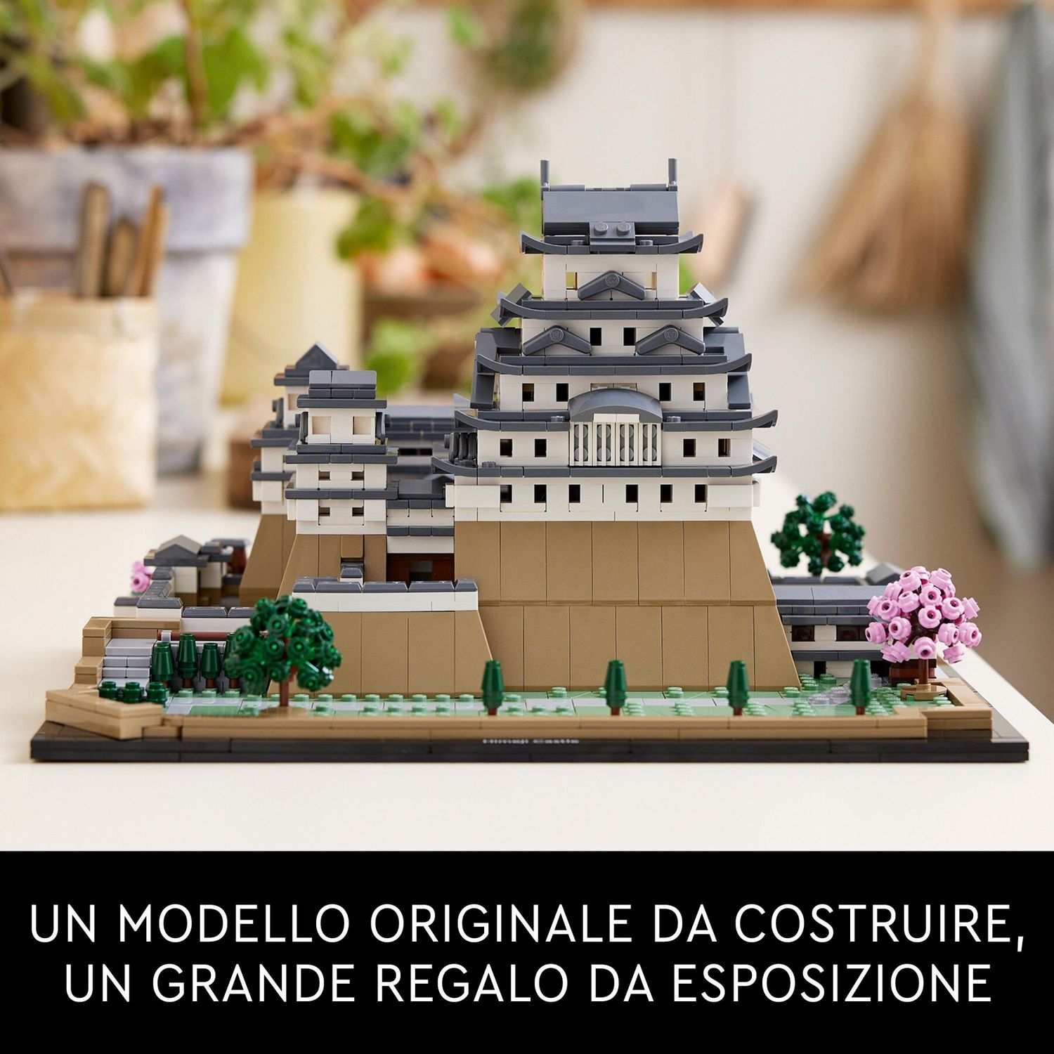 Lego architecture 21060 castello di himeji, kit modellismo adulti, collezione monumenti, albero ciliegio in fiore da costruire - LEGO ARCHITECTURE, Lego