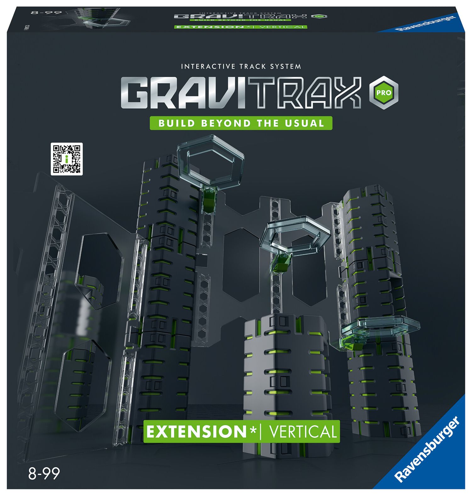 Ravensburger gravitrax pro vertical, gioco innovativo ed educativo stem, 8+ anni, estensione - GRAVITRAX, RAVENSBURGER