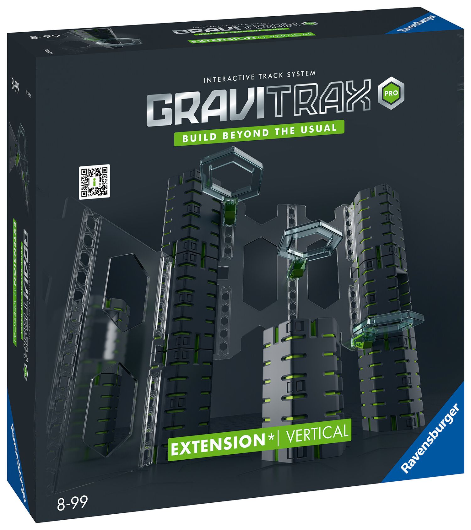 Ravensburger gravitrax pro vertical, gioco innovativo ed educativo stem, 8+ anni, estensione - GRAVITRAX, RAVENSBURGER