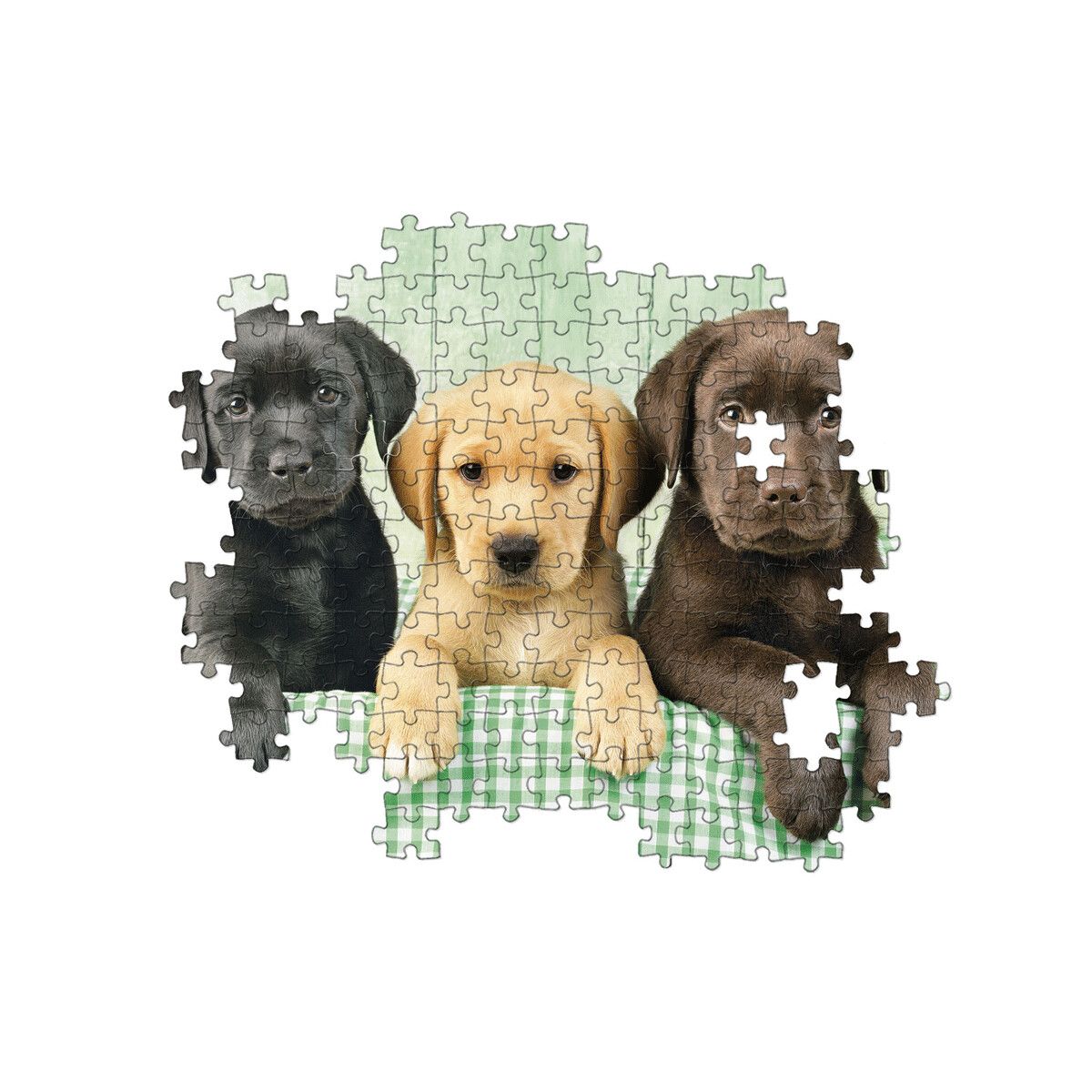 Clementoni - 39279 - puzzle 1000 hqc i tre labrador 70 x 50 cm - CLEMENTONI
