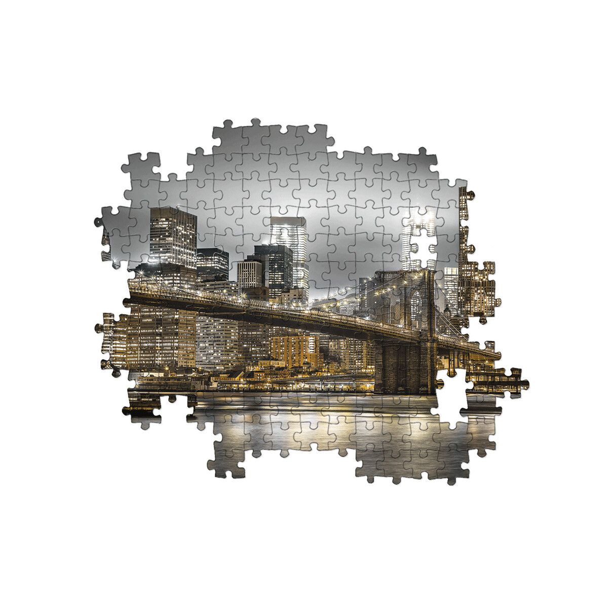 Clementoni - 39366 - puzzle 1000 hqc new york skyline 70 x 50 cm - CLEMENTONI