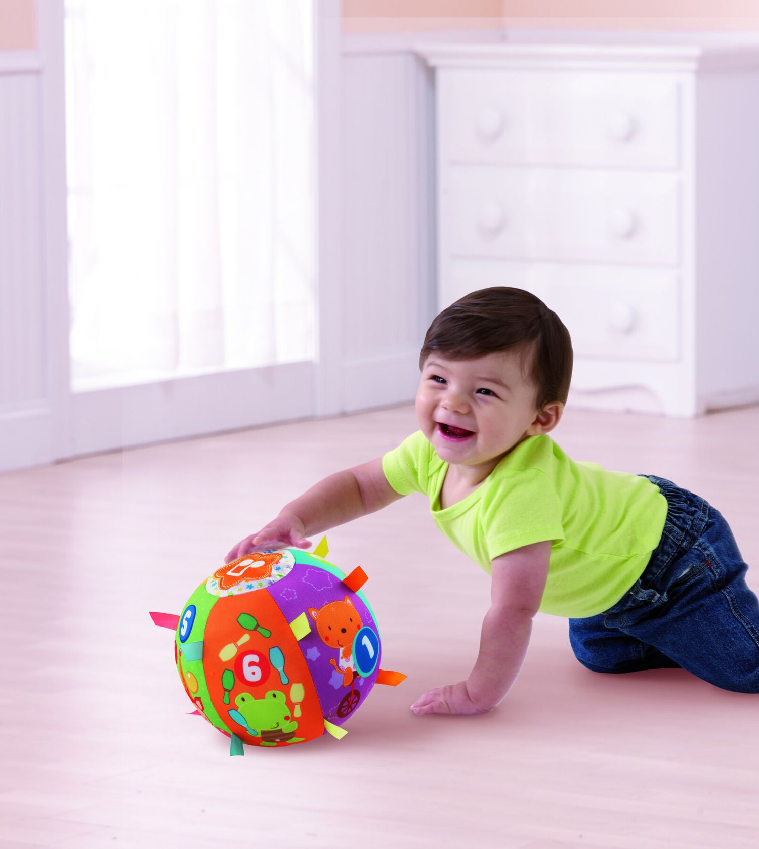 Vtech - magica palla multiattività colorata, interattiva e musicale - VTECH