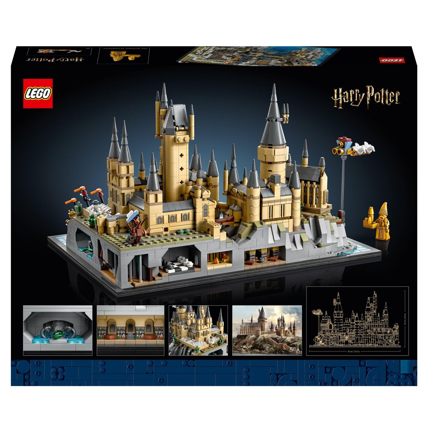 Lego harry potter 76419 castello e parco di hogwarts, grande set con torre dell'astronomia, sala grande e camera dei segreti - LEGO® Harry Potter™, Lego