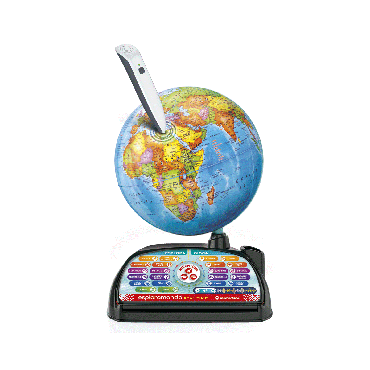 Clementoni - sapientino più - esploramondo real time - CLEMENTONI, SAPIENTINO