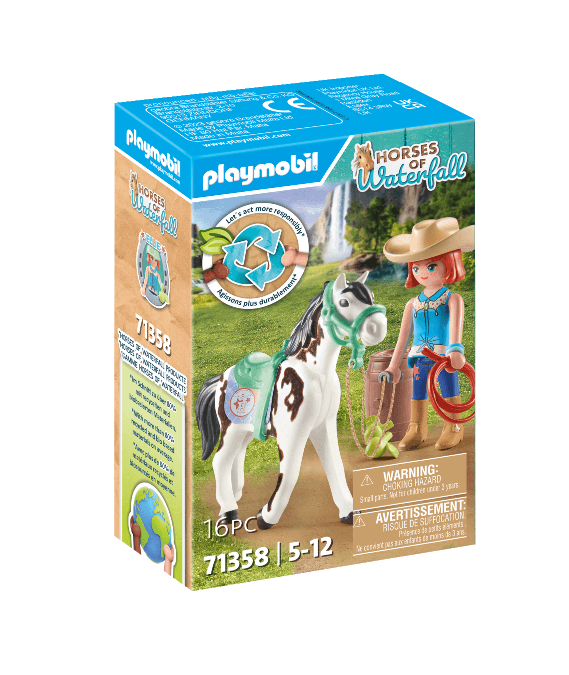 Playmobil 71358 passeggiata a cavallo per bambini dai 4 anni in su - Playmobil