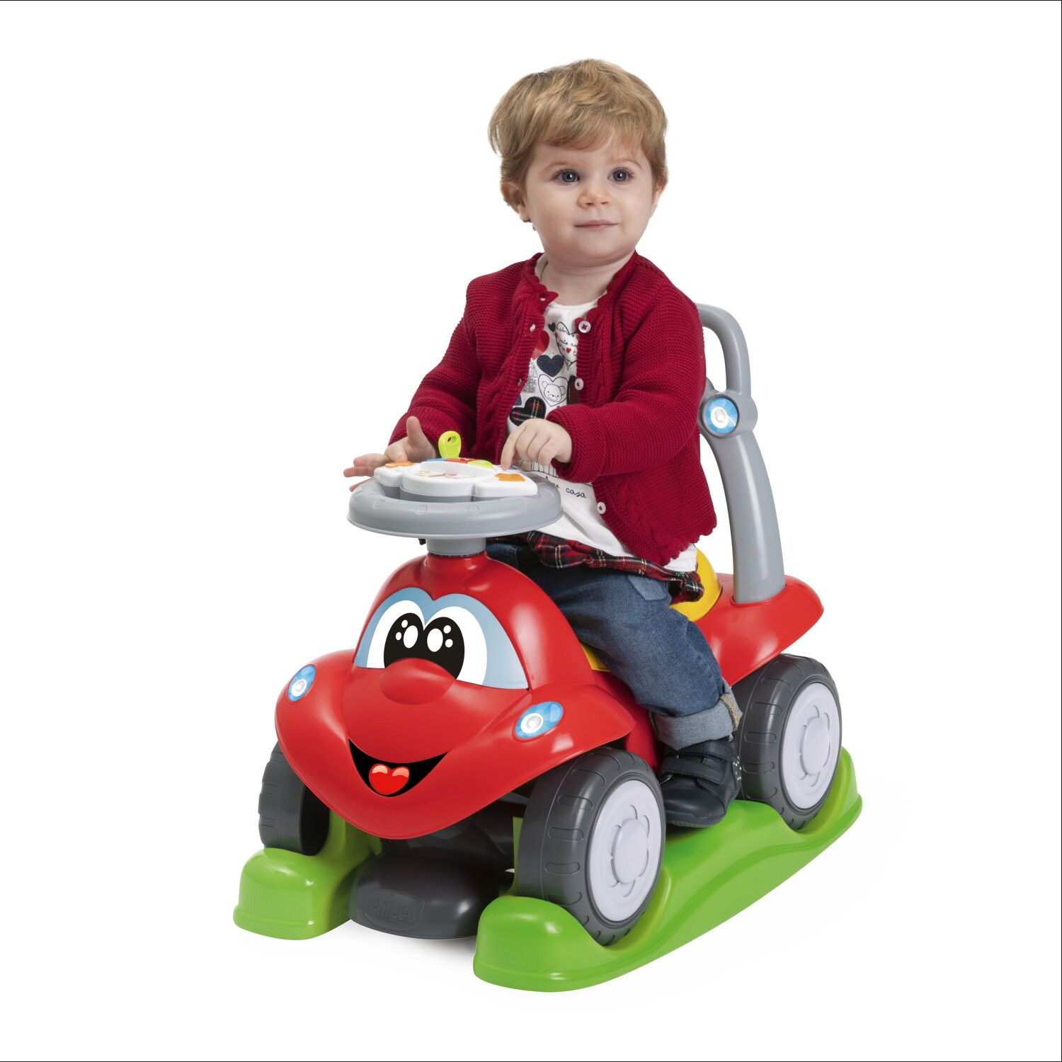 Chicco - billy quattro cavalcabile 4in1, 9-36 mesi - Chicco