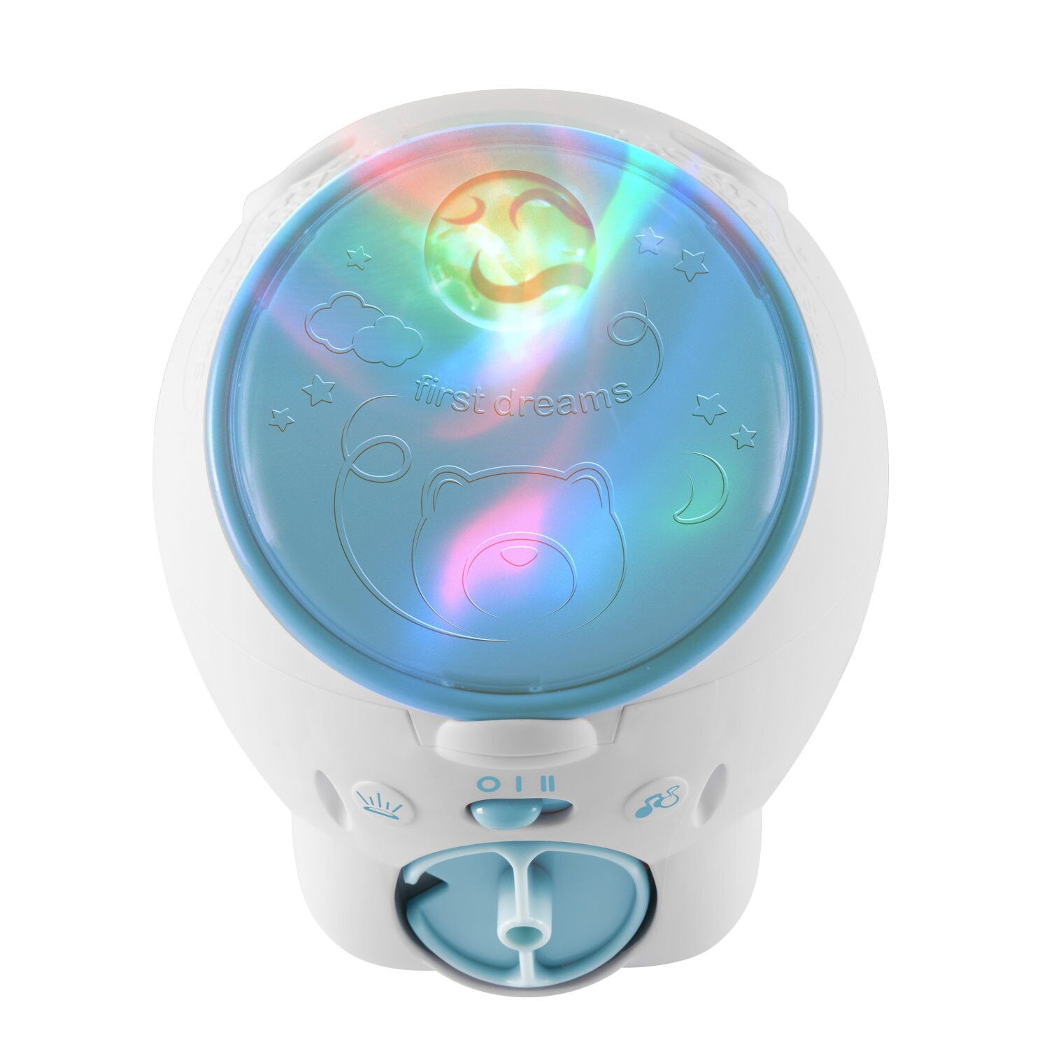 Chicco - proiettore orso polare azzurro, first dreams, 0m+ - Chicco