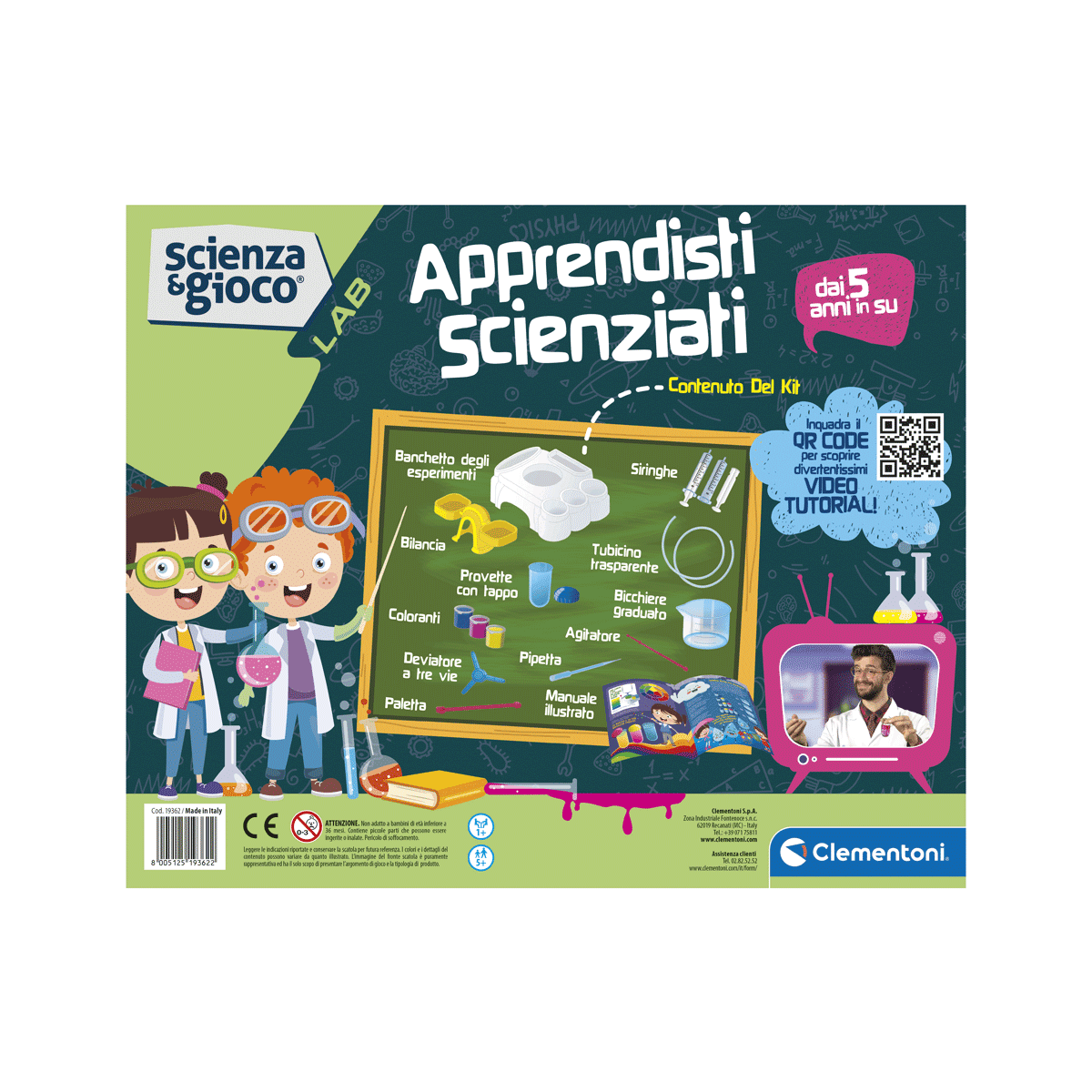 Clementoni - scienza e gioco lab - apprendisti scienziati - CLEMENTONI, Scienza e Gioco