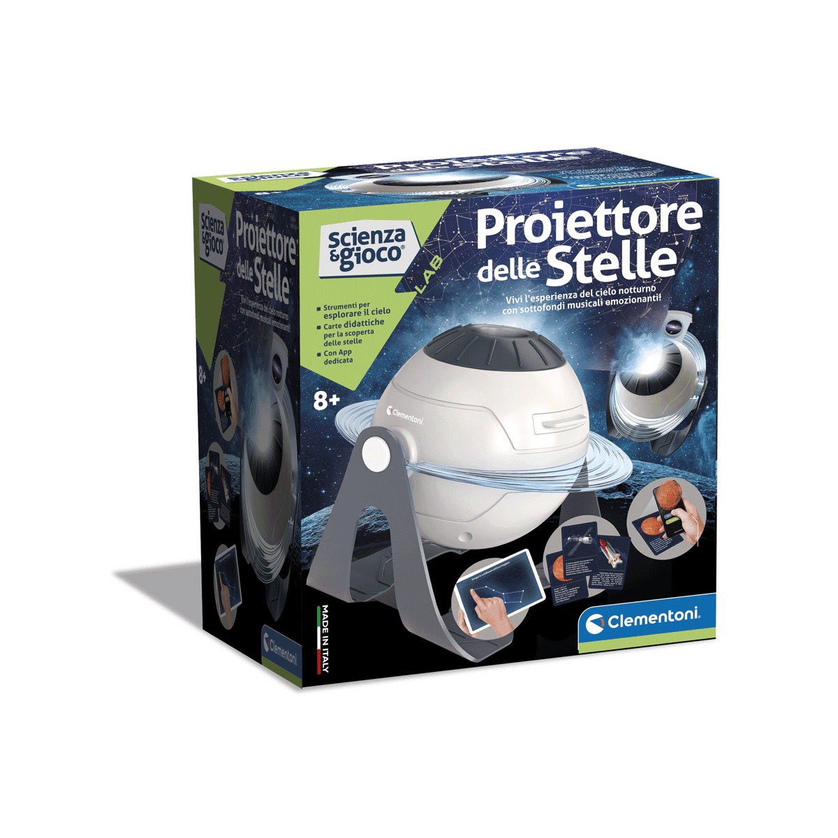 Clementoni - scienza e gioco lab - proiettore delle stelle - CLEMENTONI, Scienza e Gioco