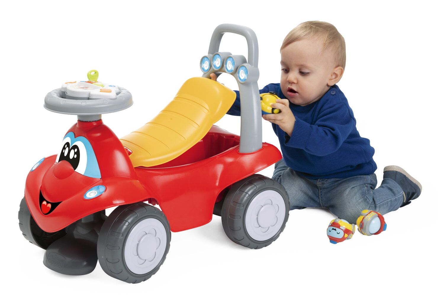 Chicco - billy quattro cavalcabile 4in1, 9-36 mesi - Chicco