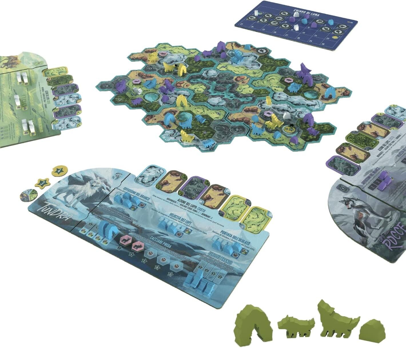 The wolves, gioco di strategia per 2-5 giocatori dai 14 anni in su - 