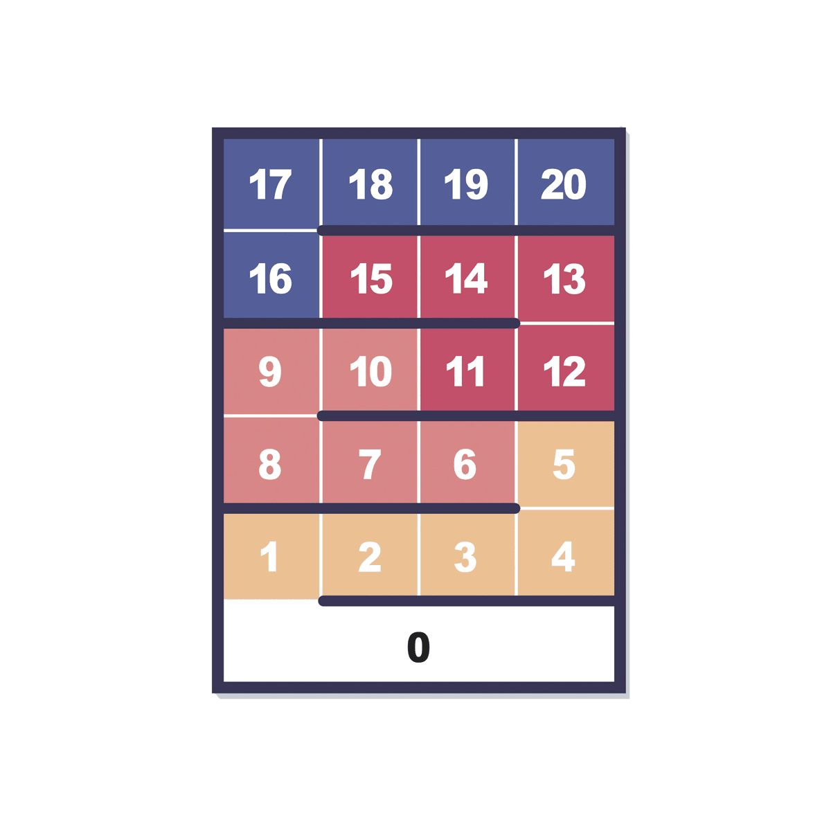 Clementoni - su o giù, quale sarà il numero giusto?  - gioco da tavolo adulti - CLEMENTONI