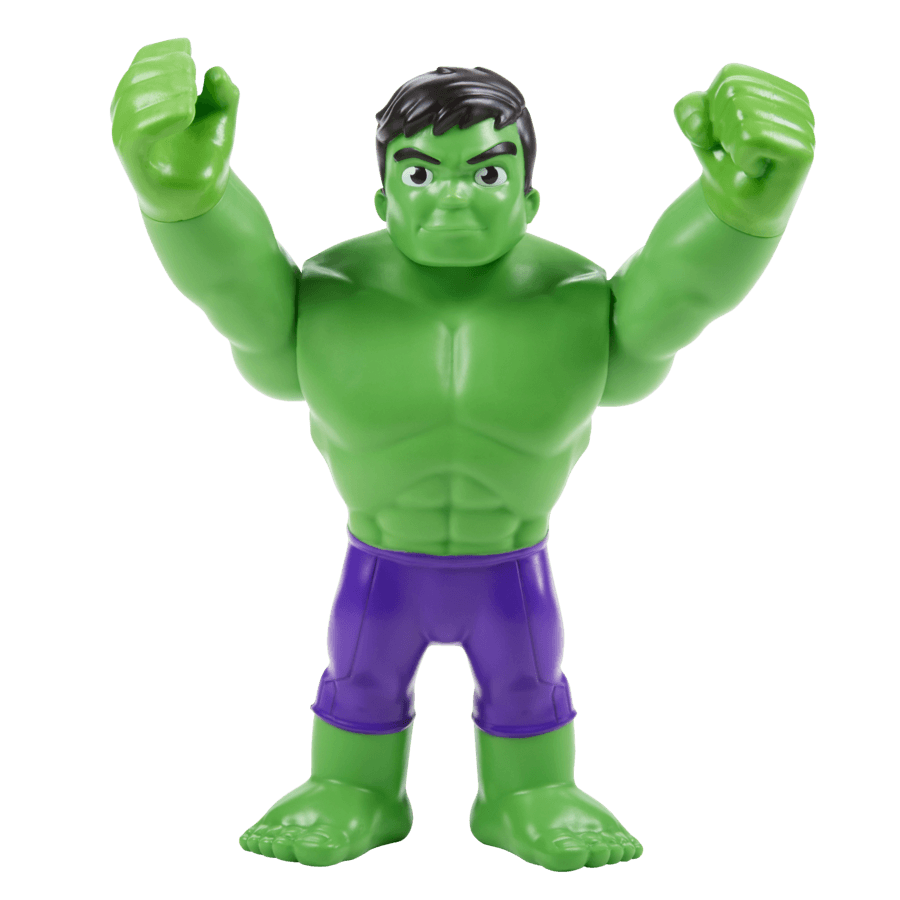 Hasbro marvel spidey e i suoi fantastici amici - action figure di supersized hulk, giocattolo per età prescolare dai 3 anni in su - SPIDEY, MARVEL