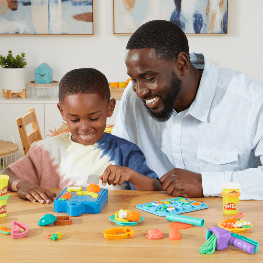 Play-doh, il mio primo set da chef, con 14 accessori finti da cucina, giocattoli per bambini e bambine - PLAY-DOH