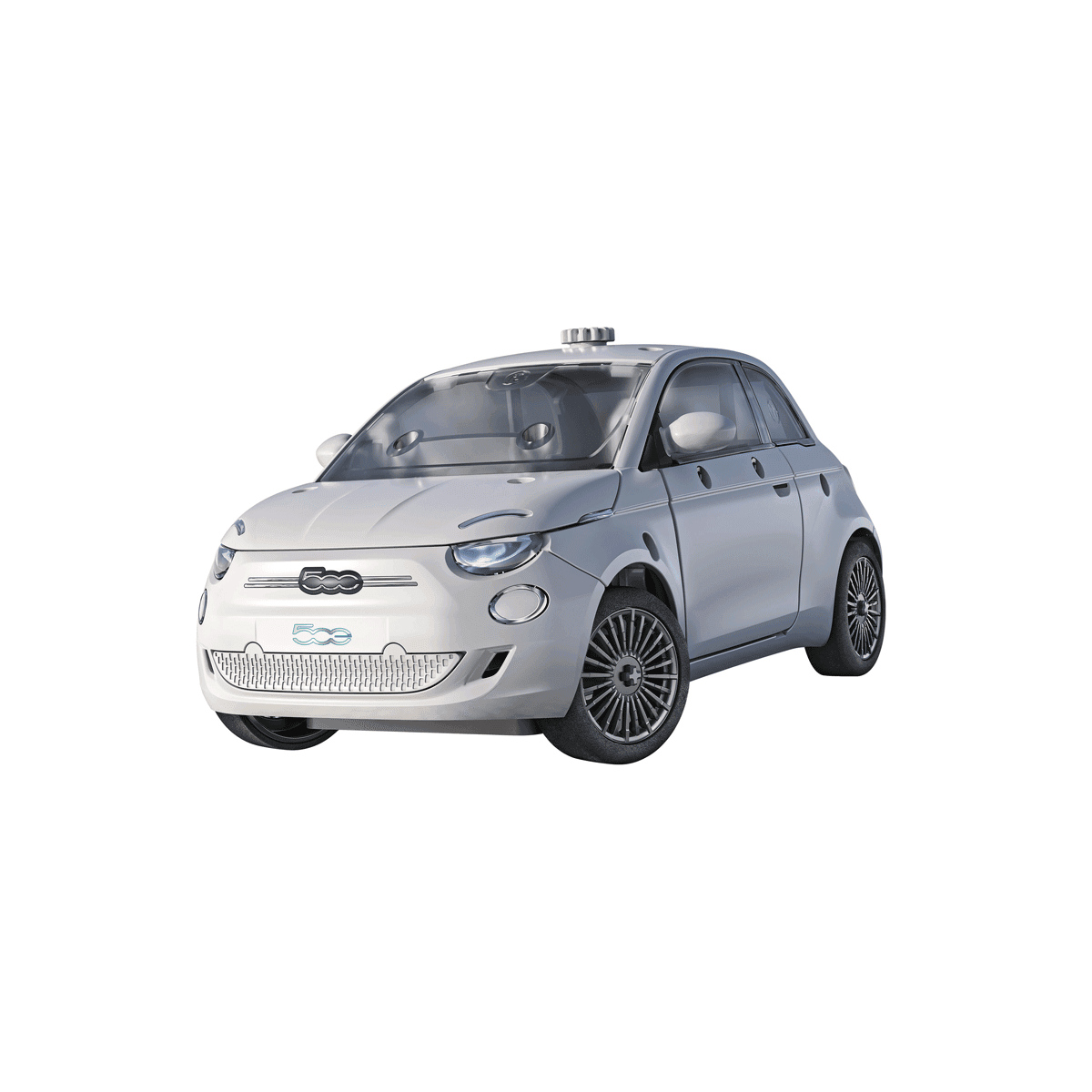 Clementoni - scienza e gioco build - fiat 500 elettrica, 19323 - CLEMENTONI, Scienza e Gioco