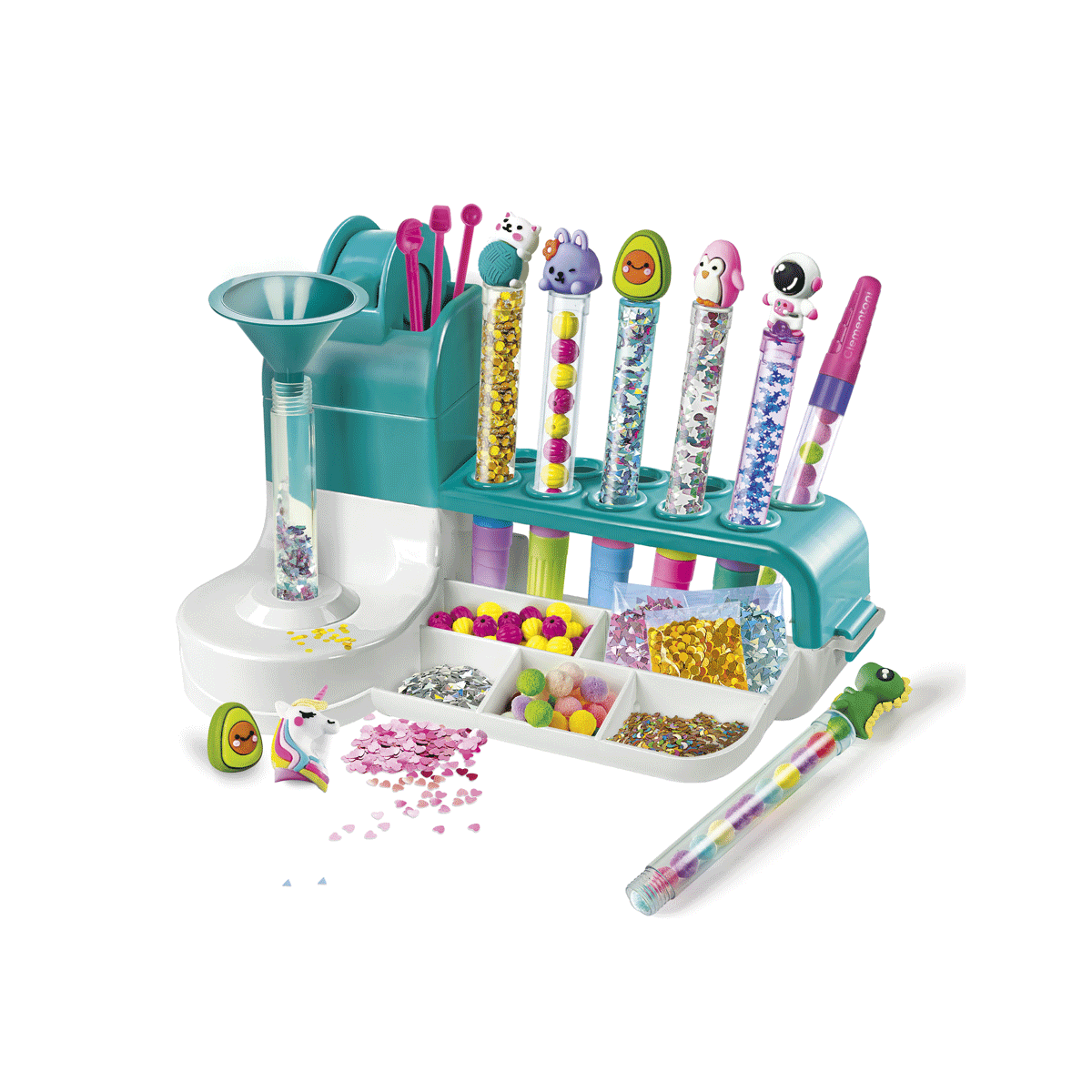 Clementoni - idea - il laboratorio delle penne, 18748 - CLEMENTONI, Crea Idea