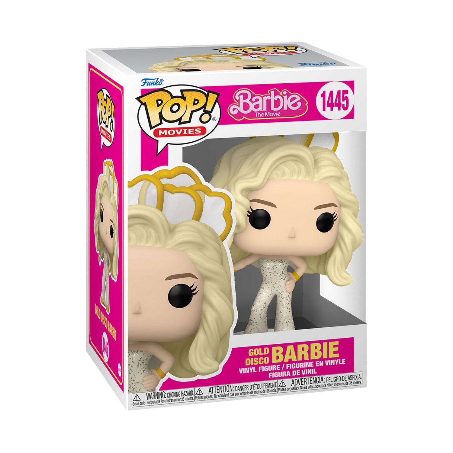 Pop movies: barbie- gold disco barbie - FUNKO POP!