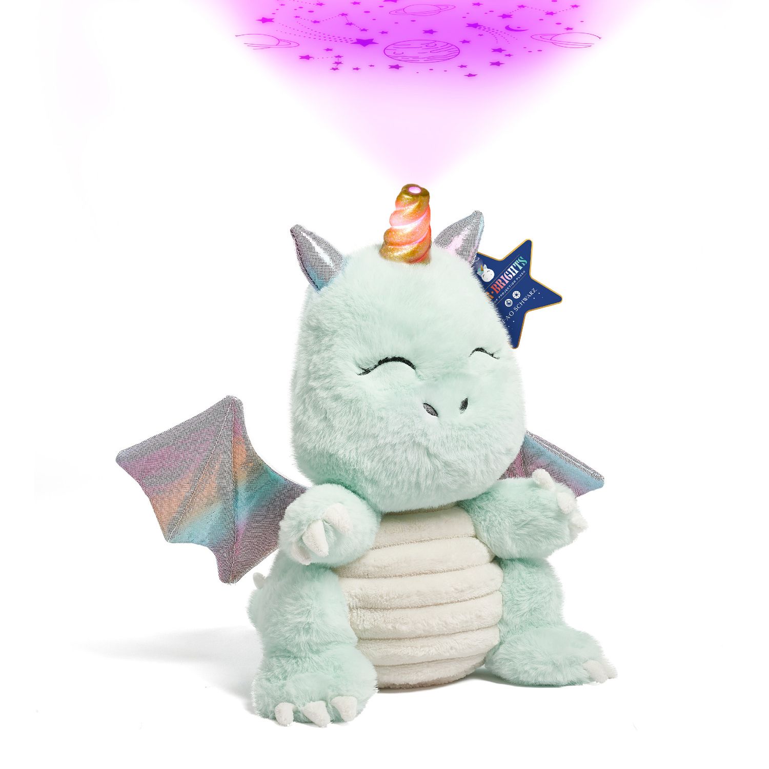 Drago peluche con luci led e suoni - FAO Schwarz