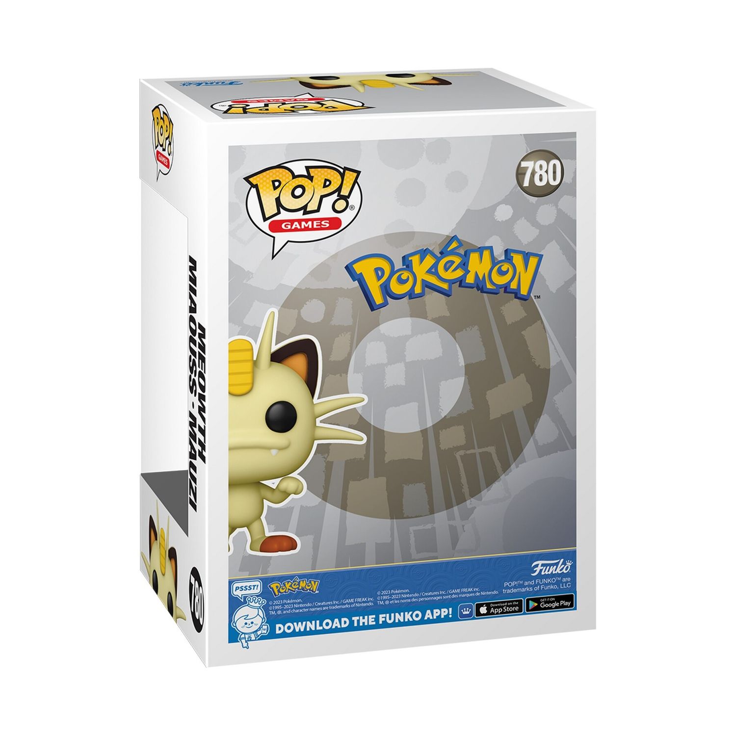 Pop games: pokemon- meowth(emea) - FUNKO POP!, POKEMON