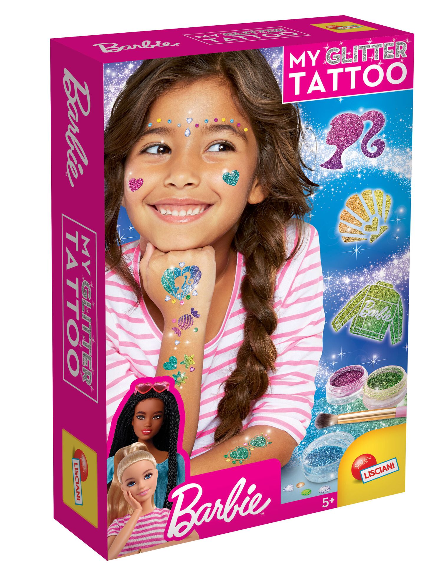 Barbie my glitter tattoo - LISCIANI, Barbie