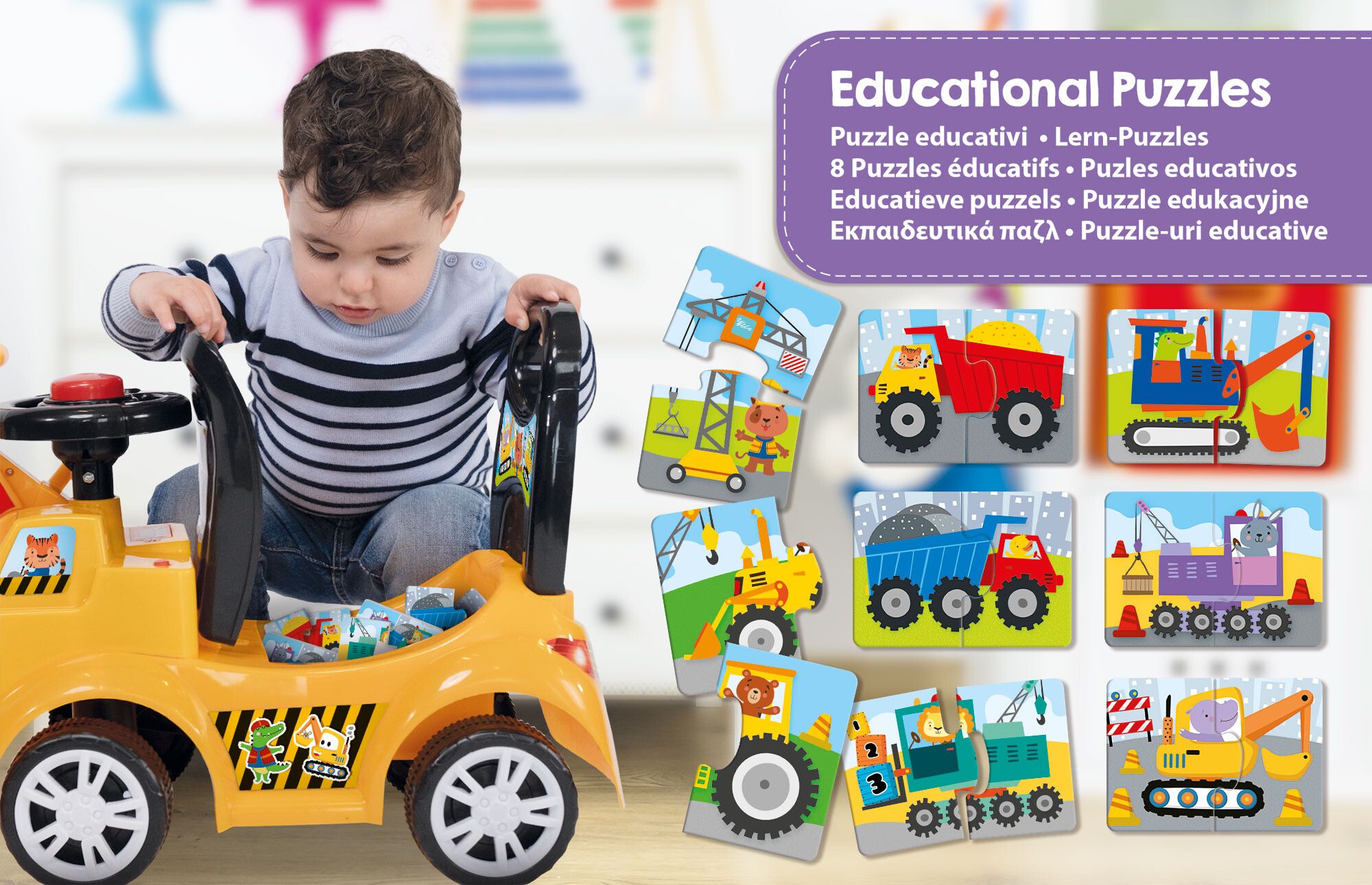 Carotina ride on bulldozer - LISCIANI