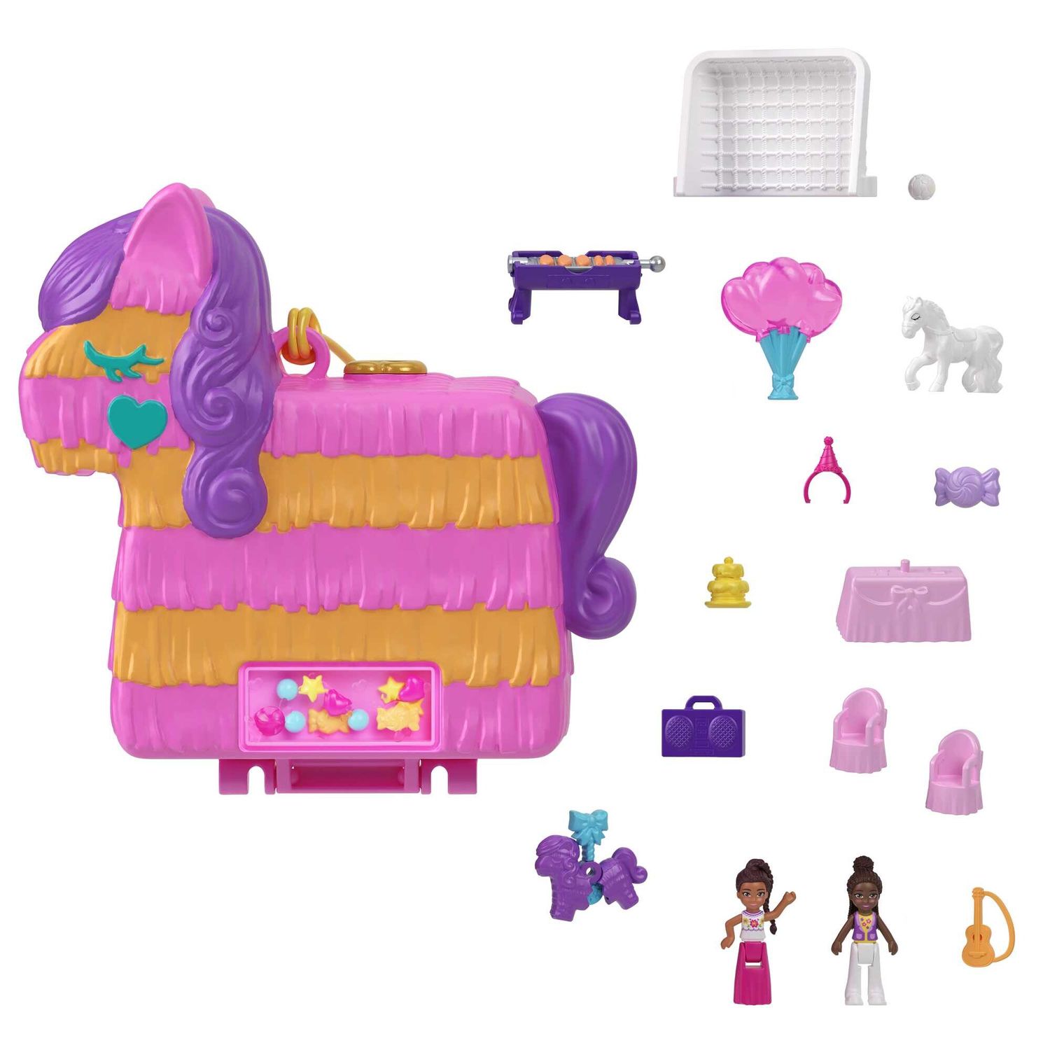 Polly pocket cofanetto playset festa con la piñata - Polly Pocket