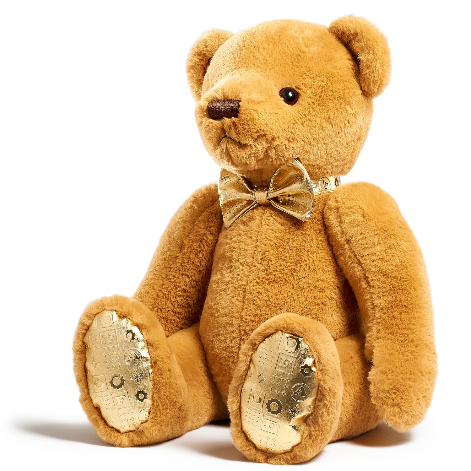Orsetto di peluche dorato anniversario 34 cm - FAO Schwarz