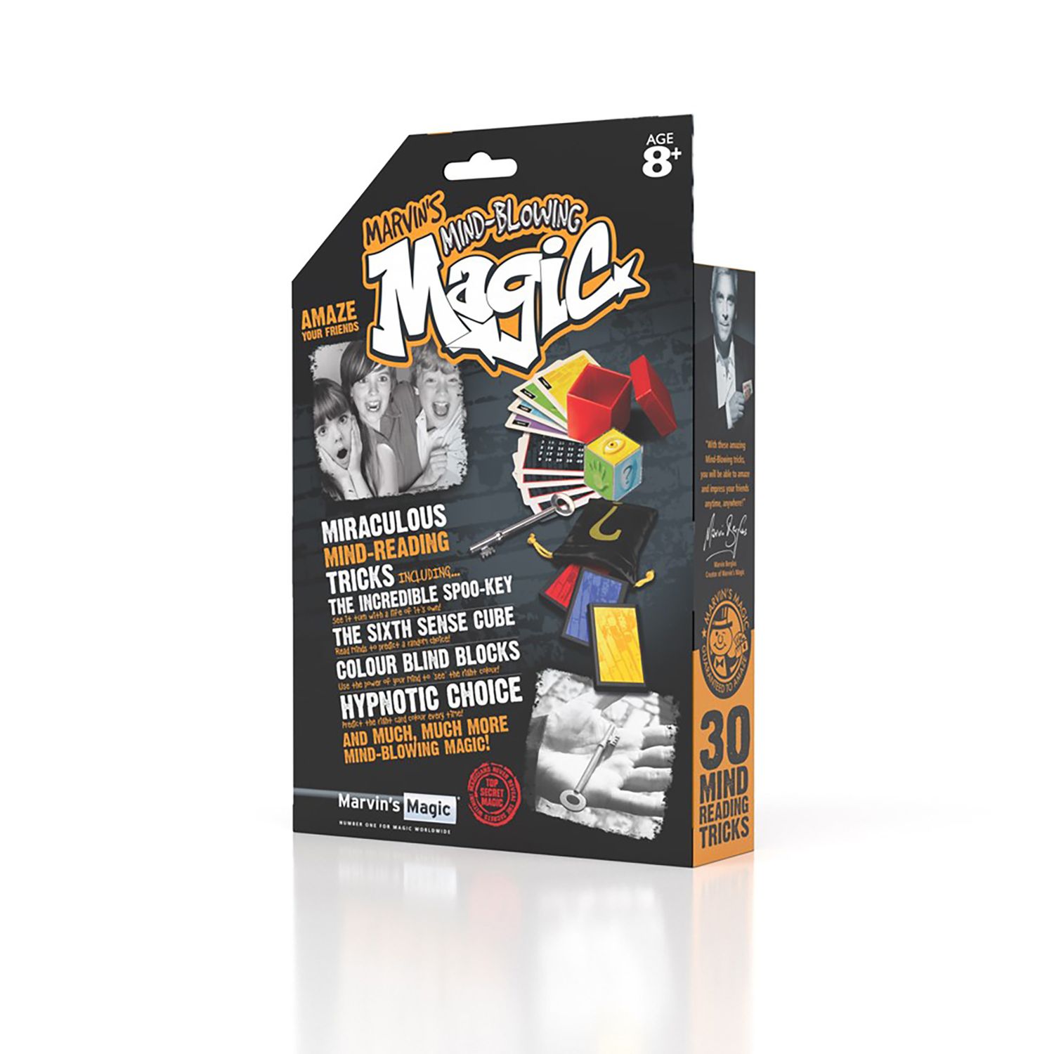 Mind-blowing magic - 30 miraculous mind reading tricks - Marvin's Magic