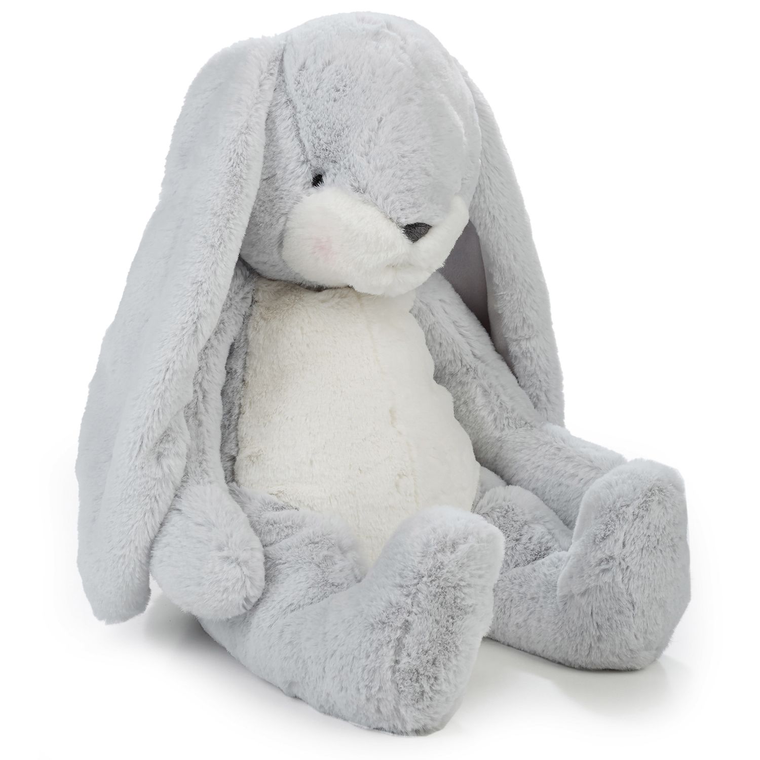 Peluche big nibble gray bunny 50 cm - Bunnies By The Bay