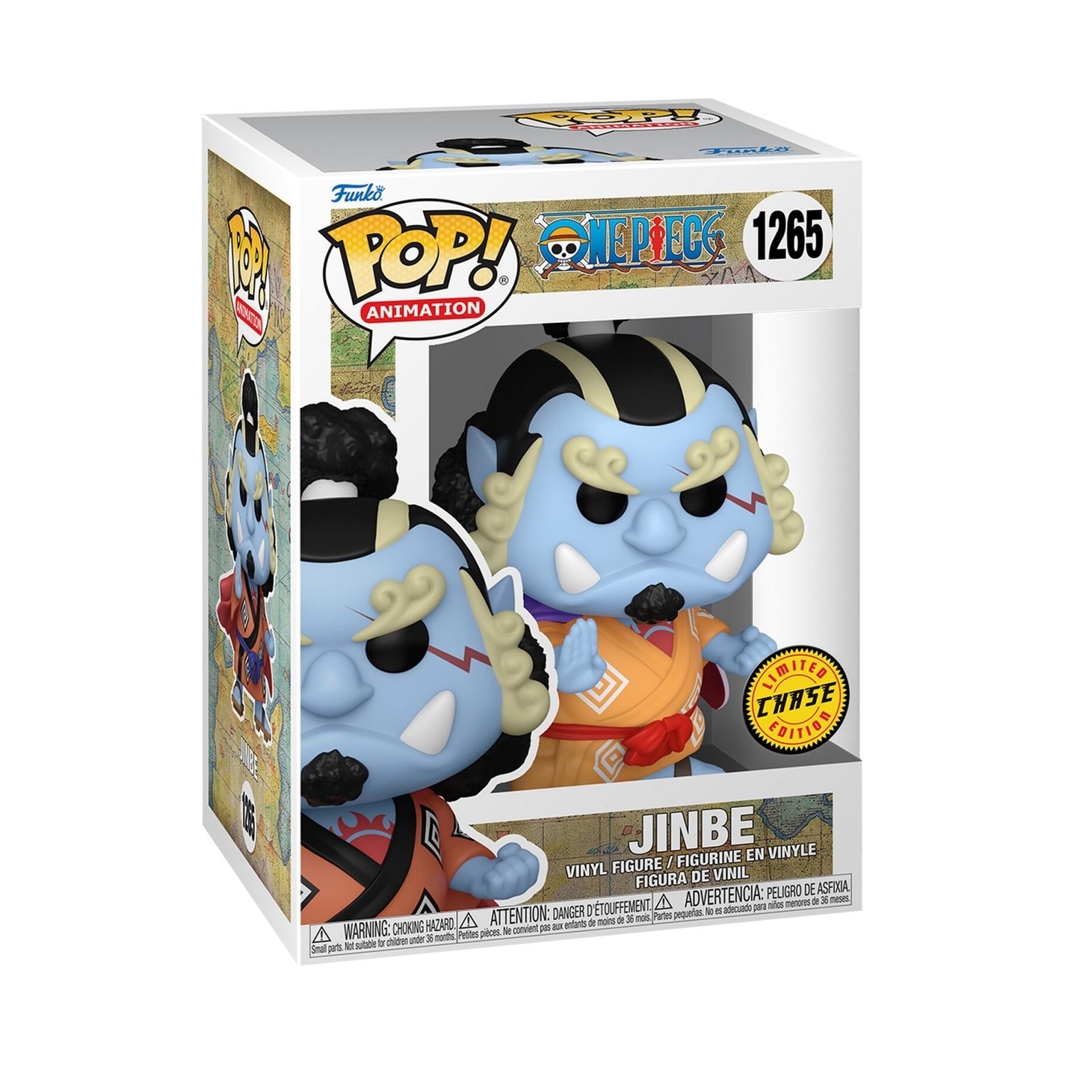 Pop animation: one piece- jinbe w/ chase - FUNKO POP!, ONE PIECE