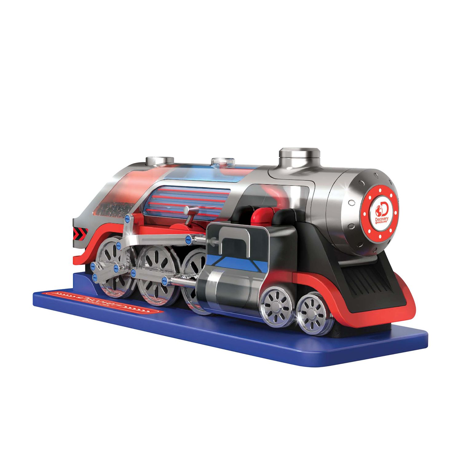 Treno a vapore da costruire fai da te - Discovery Mindblown
