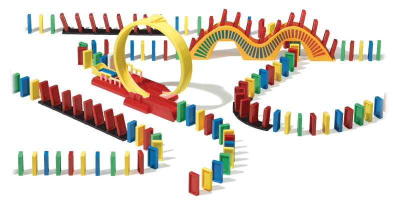 Domino express - amazing loop - GOLIATH